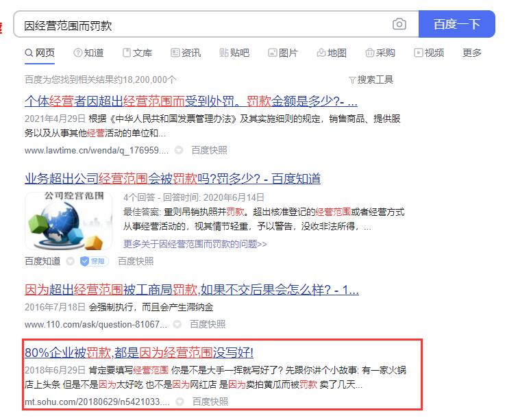 因經(jīng)營范圍每寫好被罰款搜索結(jié)果.jpg 因經(jīng)營范圍每寫好被罰款搜索結(jié)果.jpg